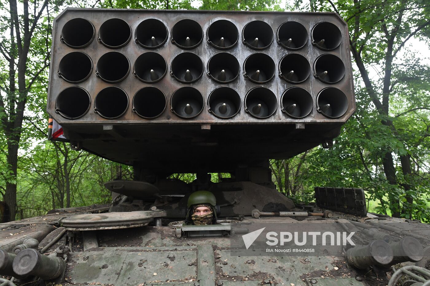 Russia Ukraine Military Operation Thermobaric Rocket Launcher