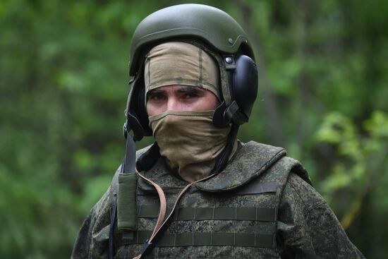 Russia Ukraine Military Operation Thermobaric Rocket Launcher