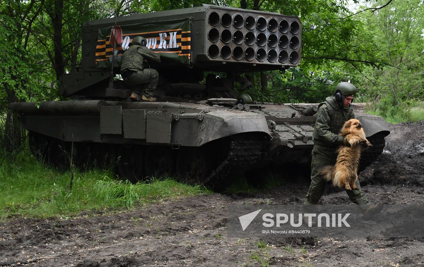 Russia Ukraine Military Operation Thermobaric Rocket Launcher
