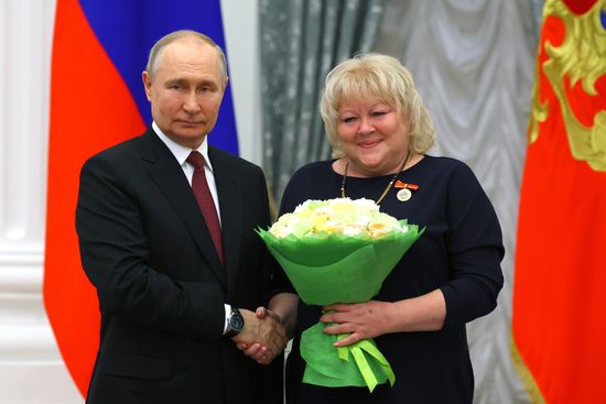 Russia Putin State Awards Presentation