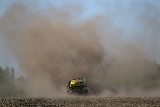 Russia Agriculture Sowing
