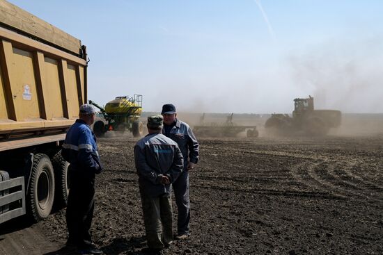 Russia Agriculture Sowing