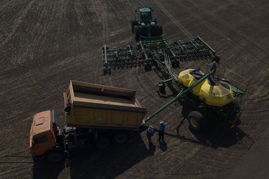 Russia Agriculture Sowing
