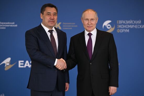 Russia Putin Eurasian Economic Forum