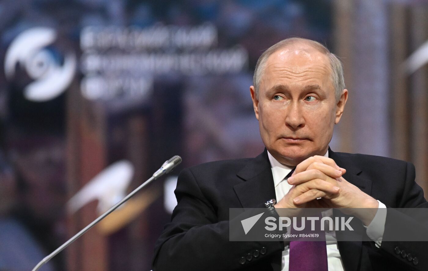 Russia Putin Eurasian Economic Forum