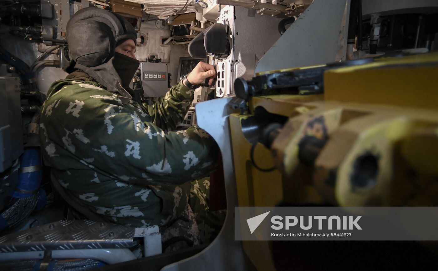 Russia Ukraine Military Operation Tank Unit