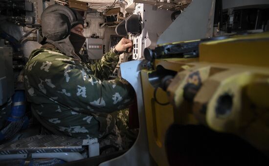 Russia Ukraine Military Operation Tank Unit