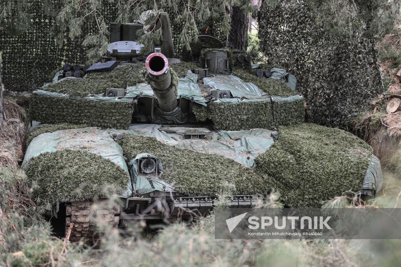 Russia Ukraine Military Operation Tank Unit