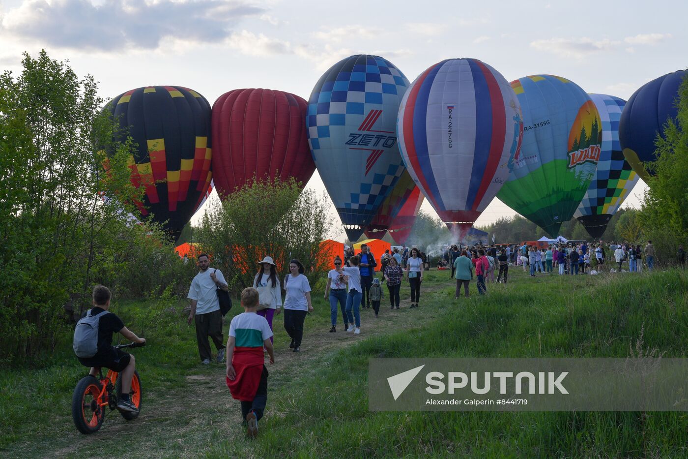 Russia Hot Air Balloon Competitions