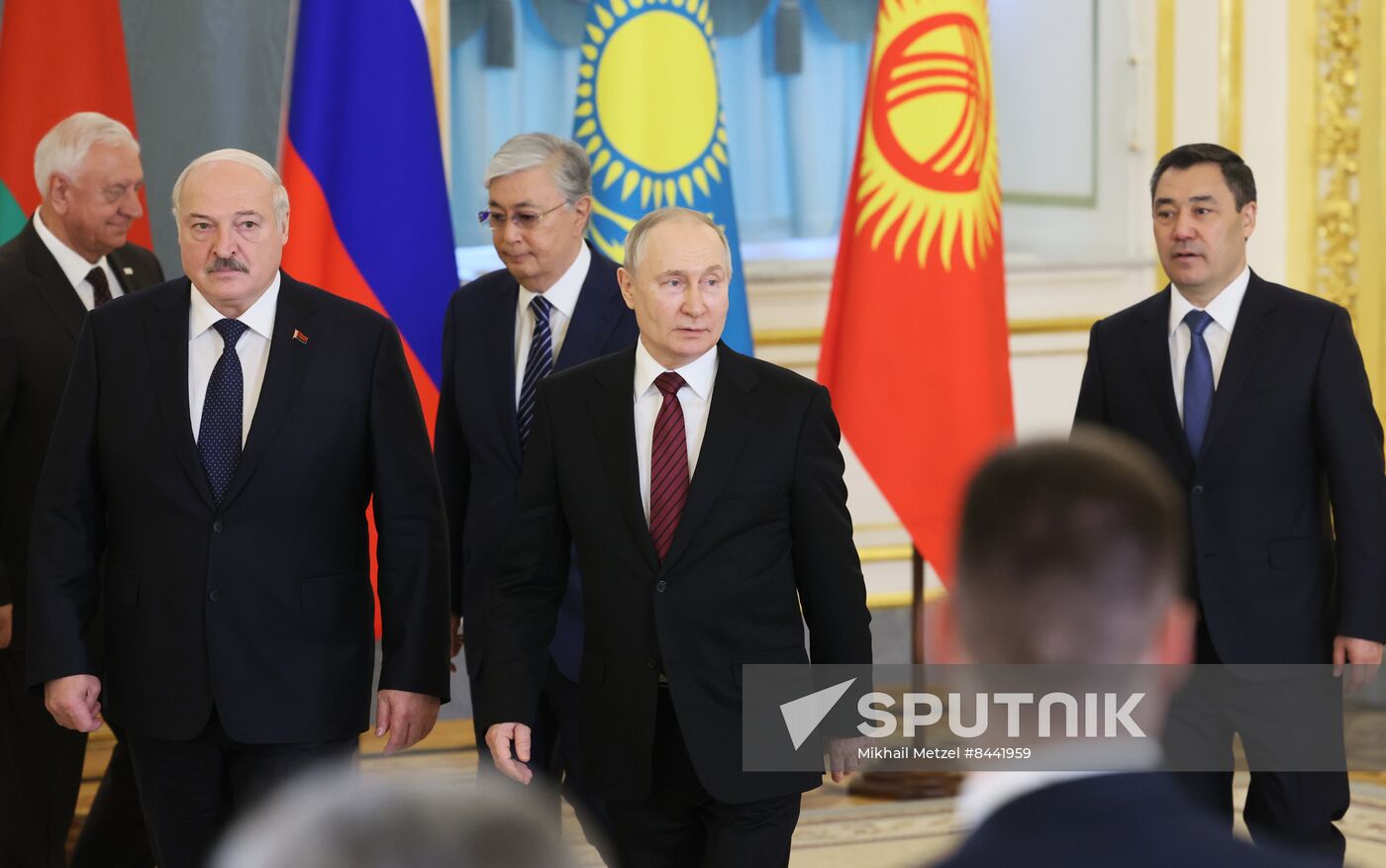 Russia Putin Supreme Eurasian Economic Council