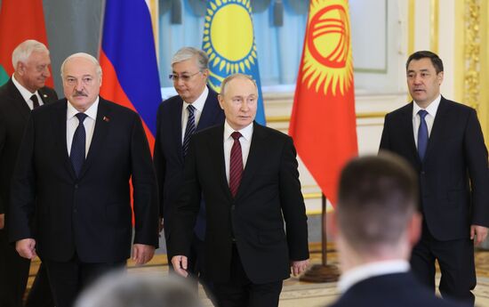 Russia Putin Supreme Eurasian Economic Council