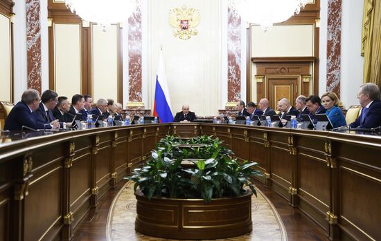 Russia Mishustin Government