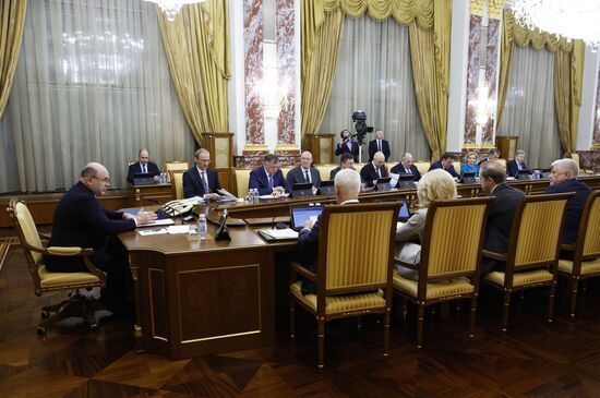 Russia Mishustin Government