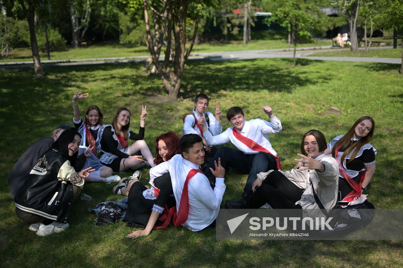 Russia Regions Education Last Bell