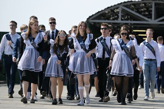 Russia Regions Education Last Bell