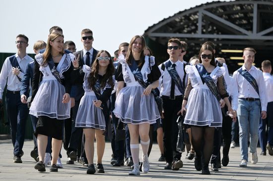 Russia Regions Education Last Bell