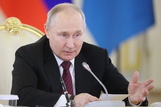 Russia Putin Supreme Eurasian Economic Council