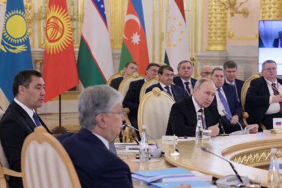 Russia Putin Supreme Eurasian Economic Council