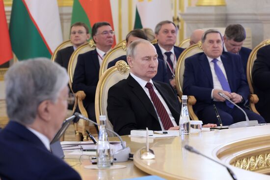 Russia Putin Supreme Eurasian Economic Council