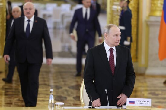 Russia Putin Supreme Eurasian Economic Council