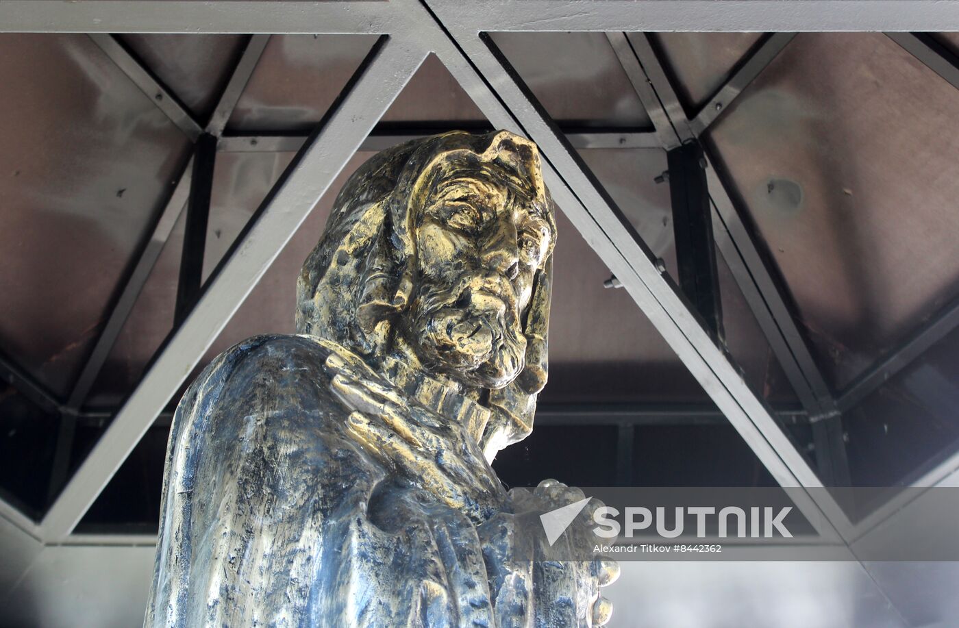 Monument to Alexander Nevsky in Staraya (Old) Ladoga