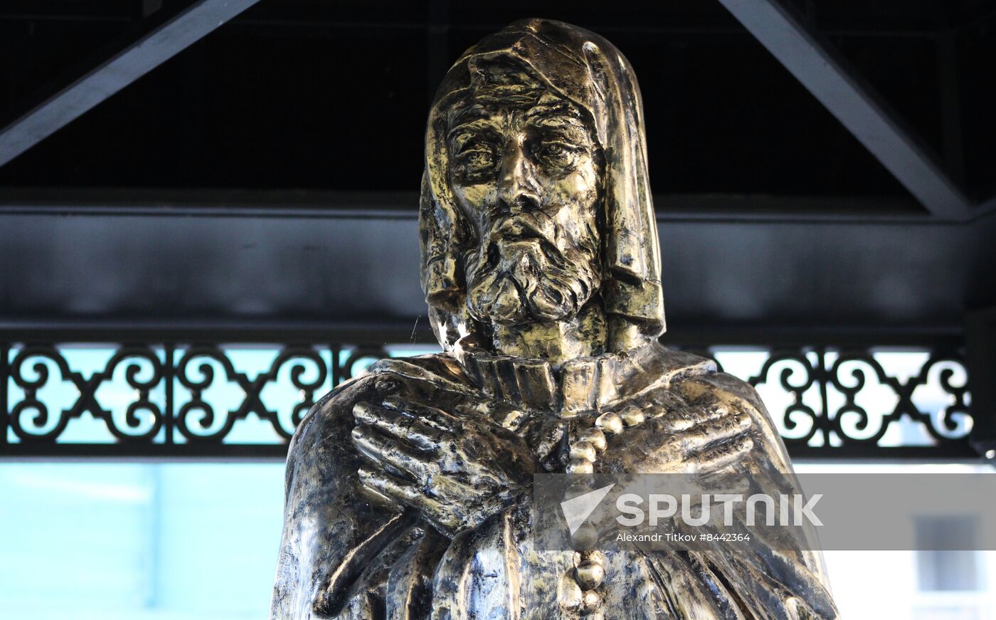 Monument to Alexander Nevsky in Staraya (Old) Ladoga