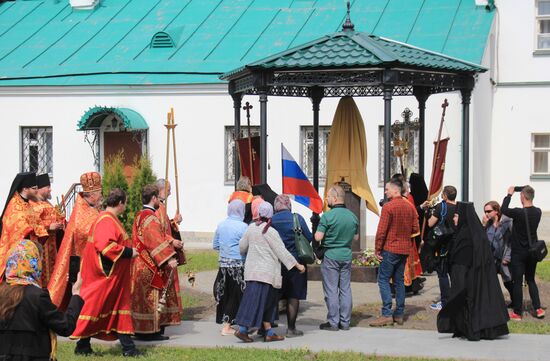 Monument to Alexander Nevsky in Staraya (Old) Ladoga