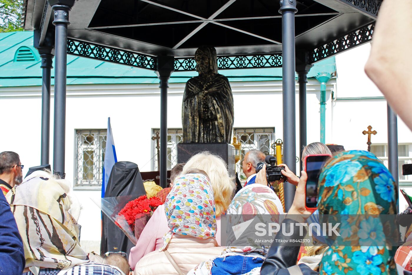 Monument to Alexander Nevsky in Staraya (Old) Ladoga