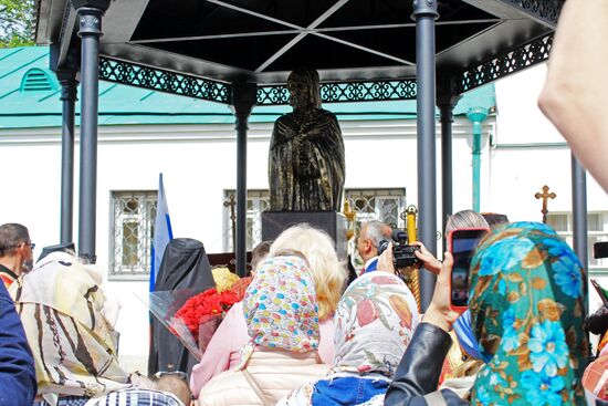 Monument to Alexander Nevsky in Staraya (Old) Ladoga