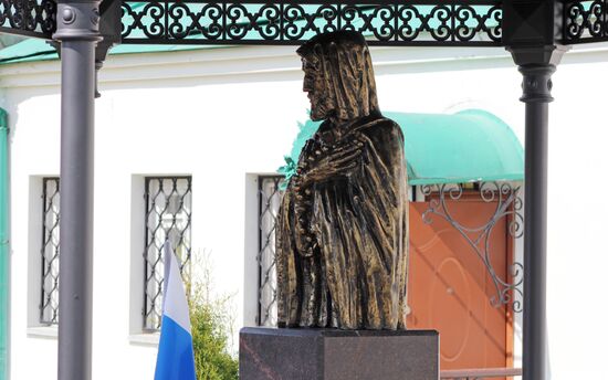 Monument to Alexander Nevsky in Staraya (Old) Ladoga