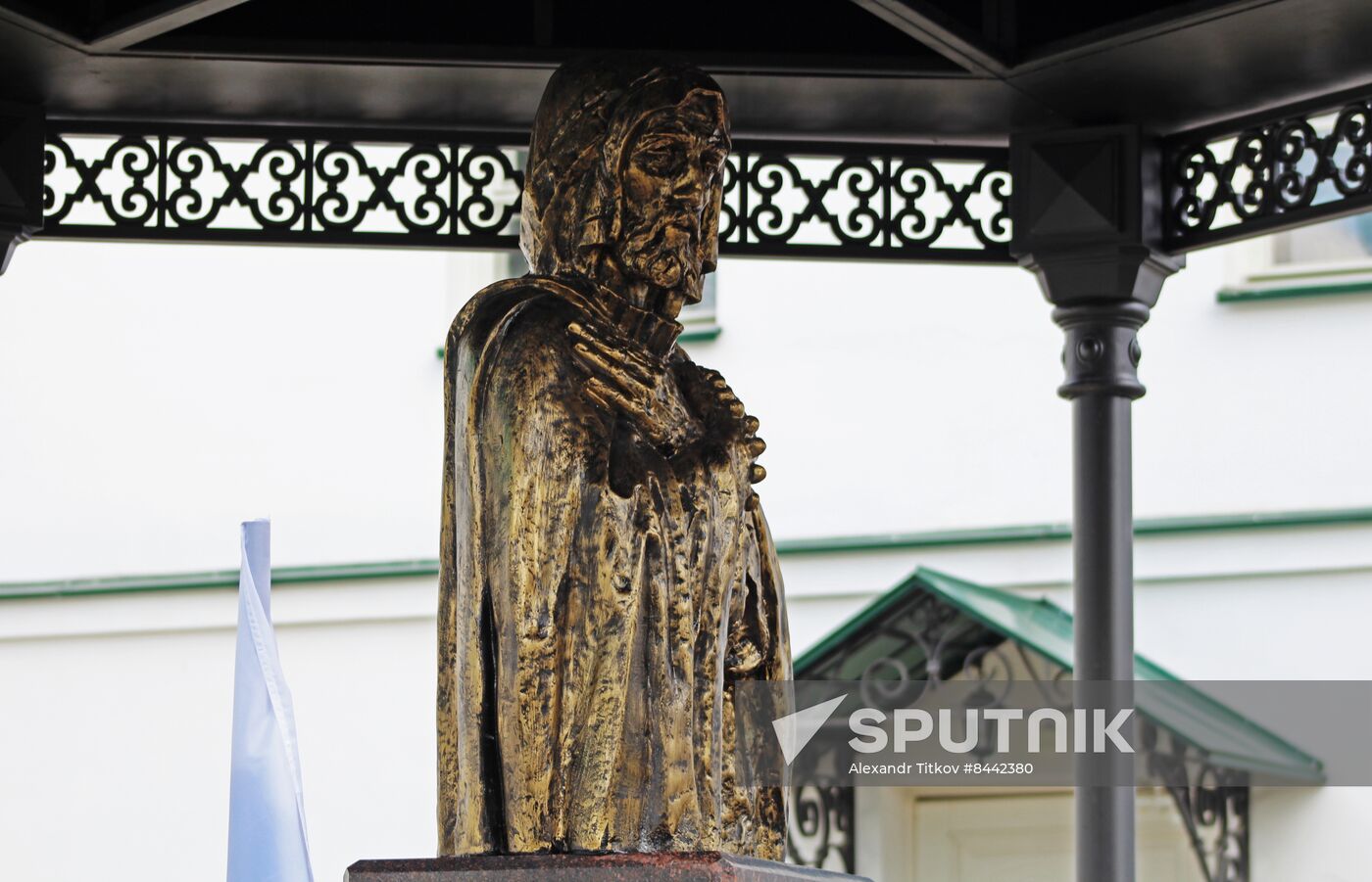 Monument to Alexander Nevsky in Staraya (Old) Ladoga