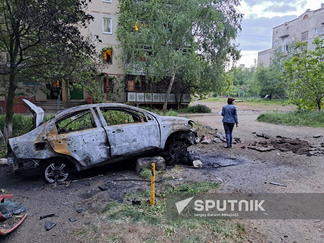Russia Ukraine Military Operation Shelling
