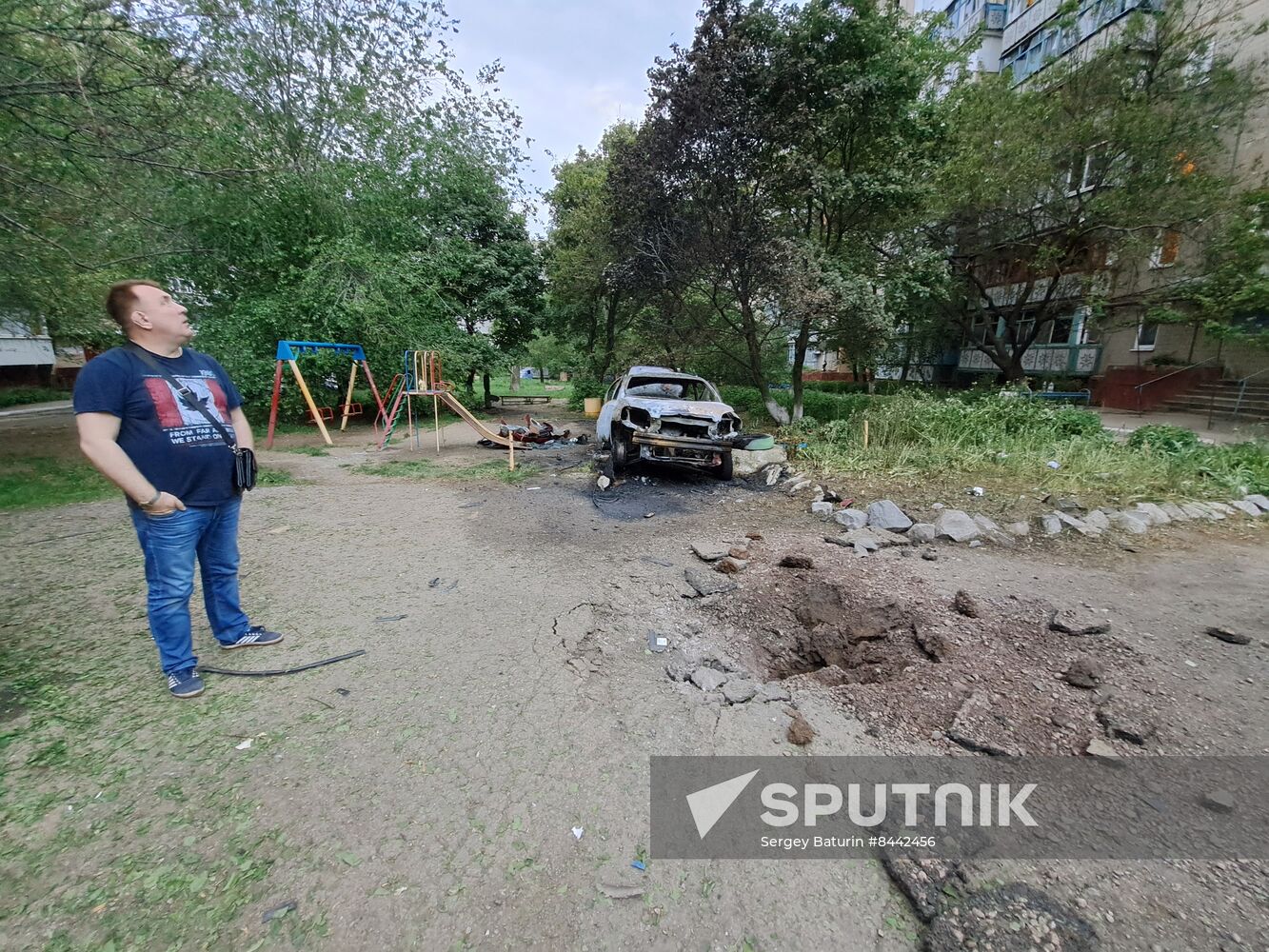 Russia Ukraine Military Operation Shelling