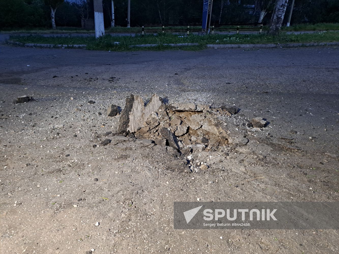 Russia Ukraine Military Operation Shelling
