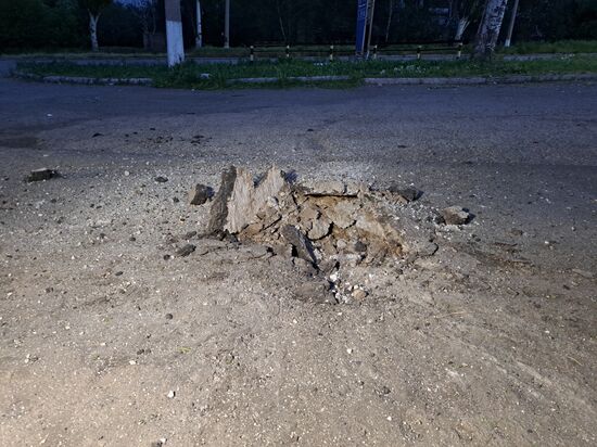 Russia Ukraine Military Operation Shelling