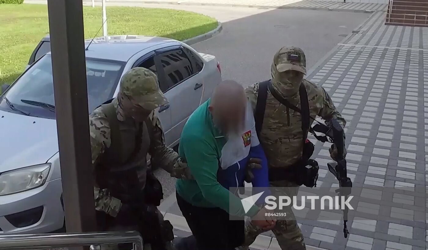 Russia Criminal Gang Members Detention