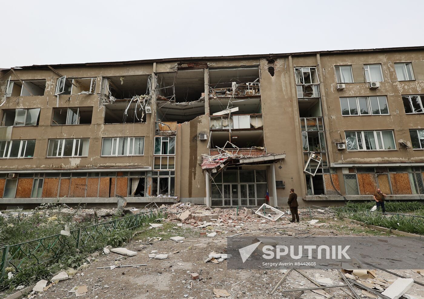Russia Ukraine Military Operation Shelling
