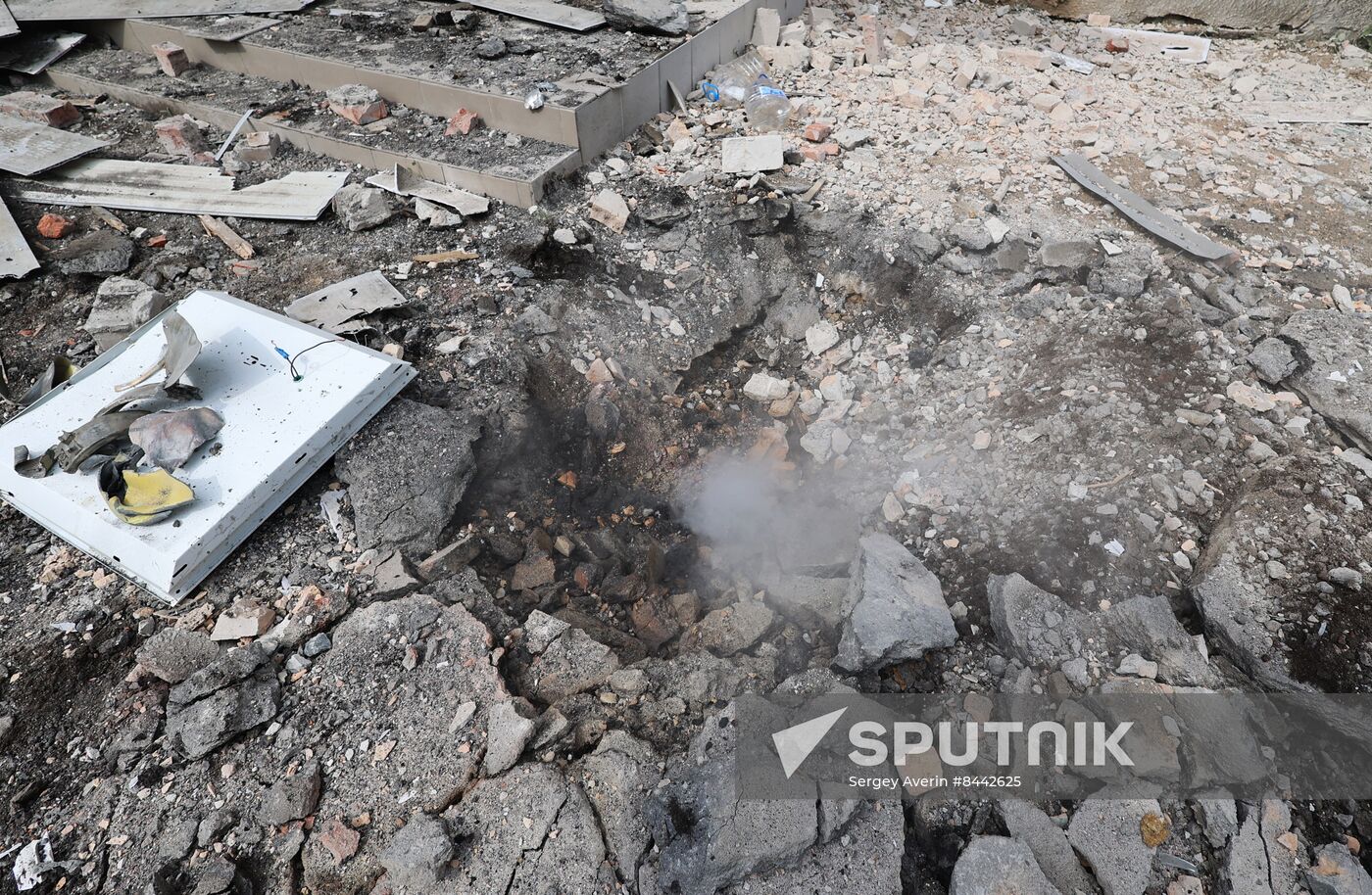 Russia Ukraine Military Operation Shelling
