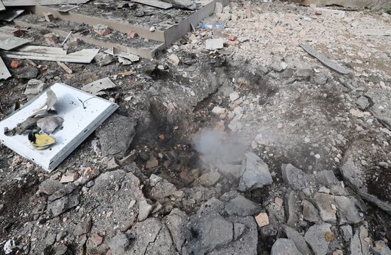 Russia Ukraine Military Operation Shelling