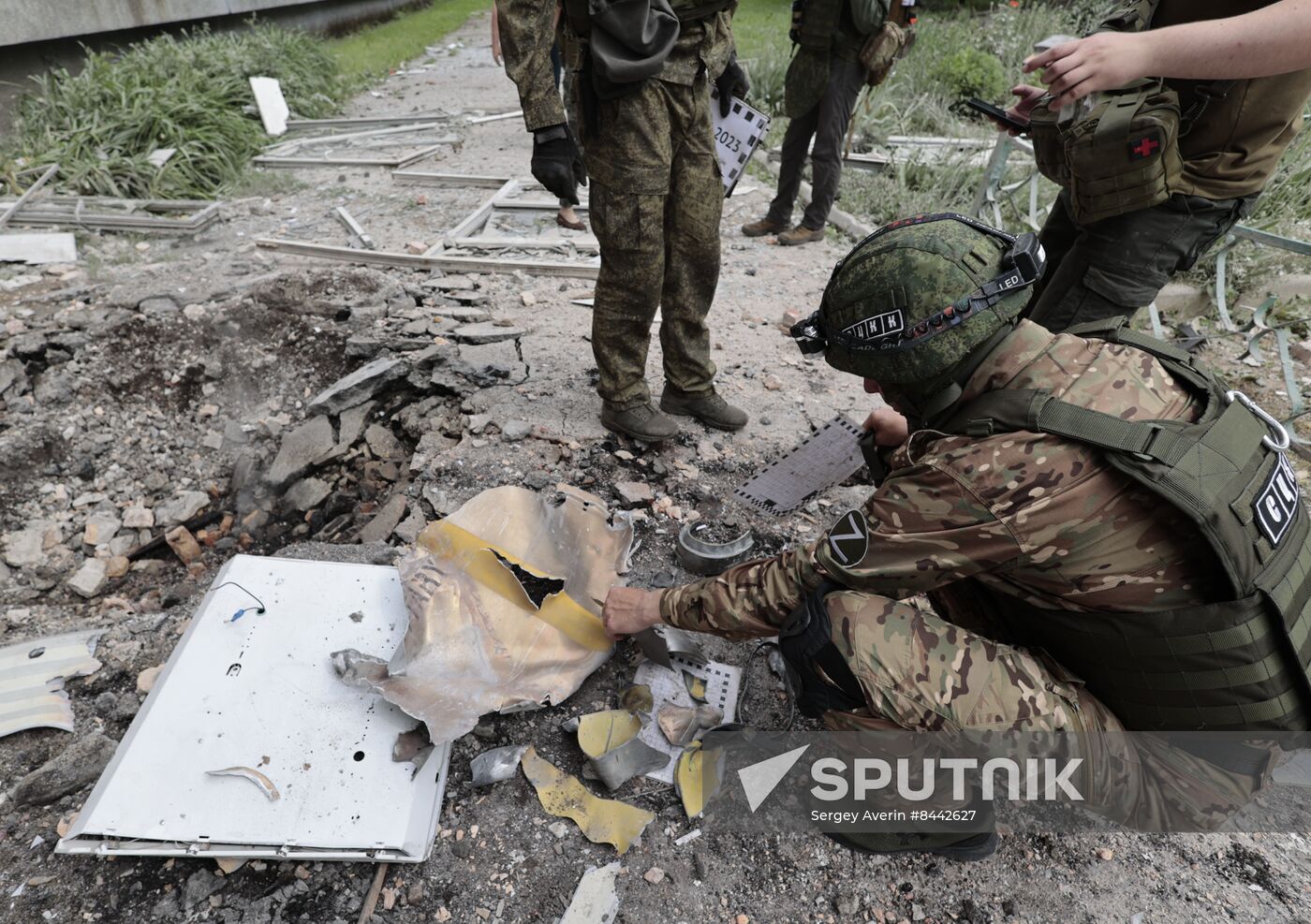 Russia Ukraine Military Operation Shelling