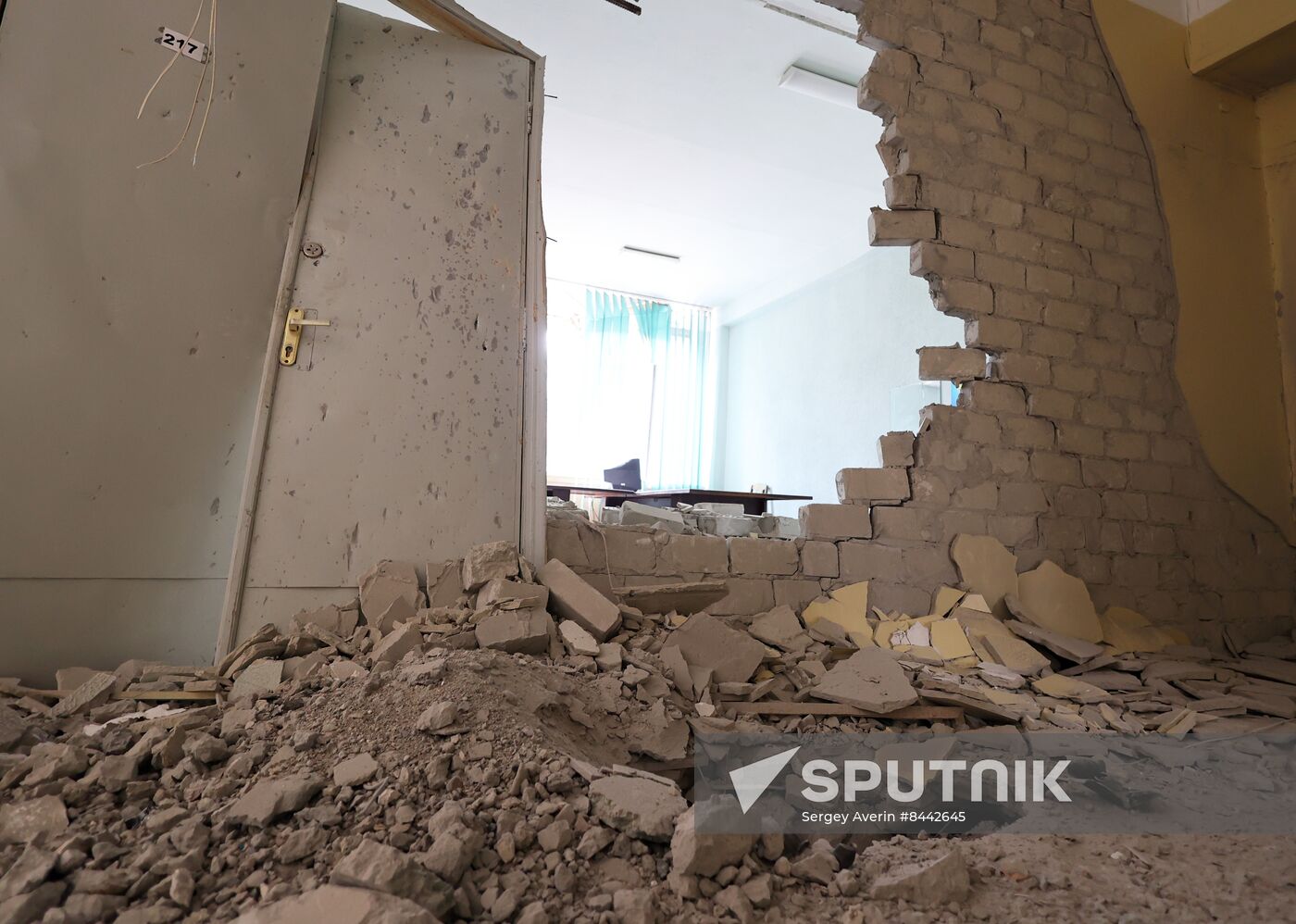 Russia Ukraine Military Operation Shelling