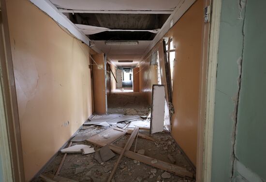 Russia Ukraine Military Operation Shelling