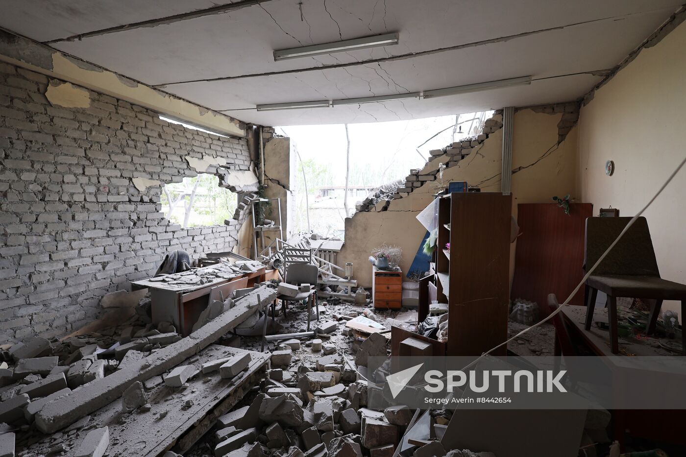 Russia Ukraine Military Operation Shelling
