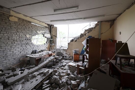 Russia Ukraine Military Operation Shelling