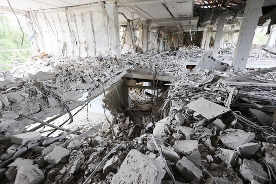 Russia Ukraine Military Operation Shelling