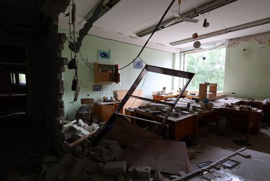 Russia Ukraine Military Operation Shelling