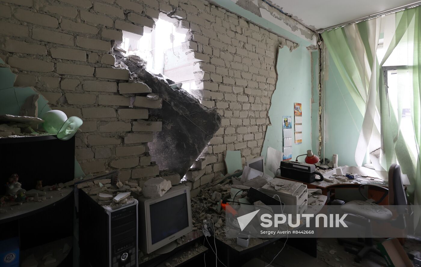Russia Ukraine Military Operation Shelling
