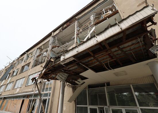 Russia Ukraine Military Operation Shelling