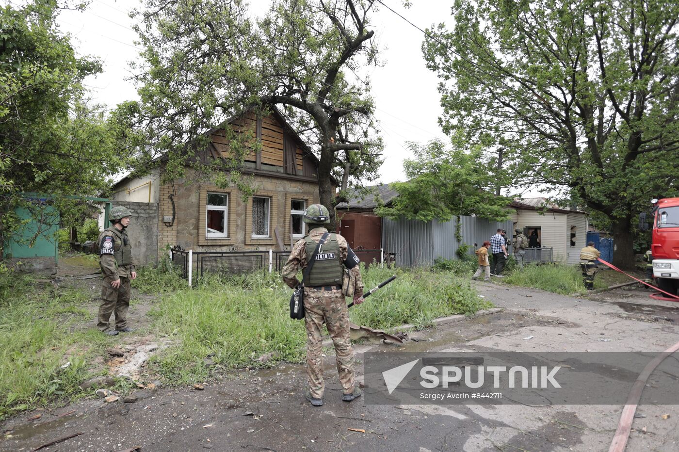 Russia Ukraine Military Operation Shelling