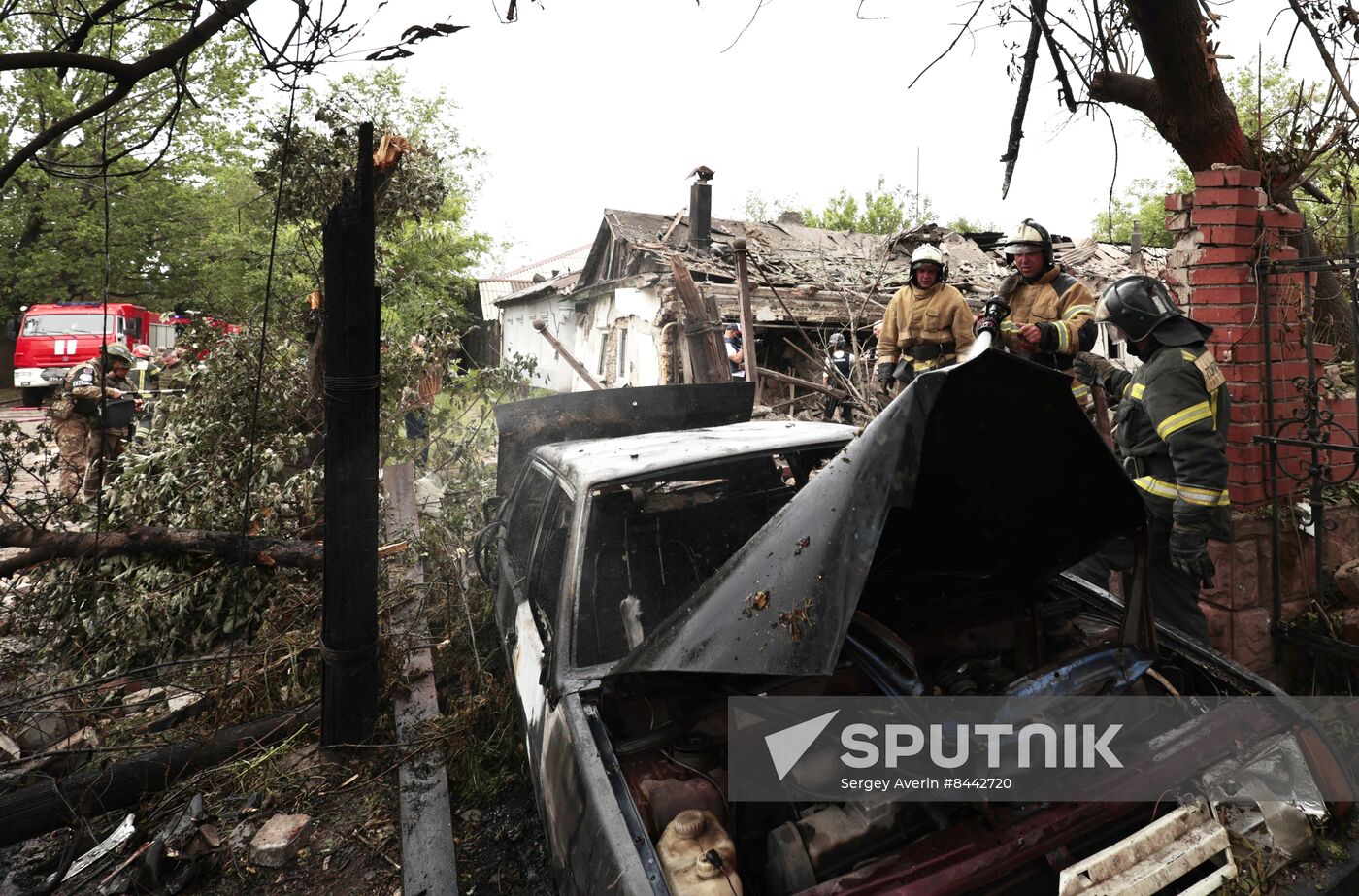 Russia Ukraine Military Operation Shelling